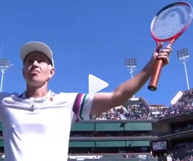 Super shot from McEnroe during Indian Wells match Super shot from McEnroe