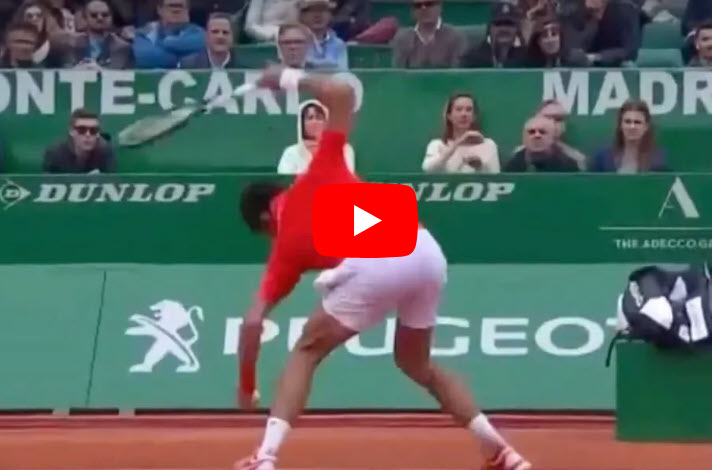 Novak Djokovic's epic racket destruction in Monte Carlo - Tennis Tonic ...