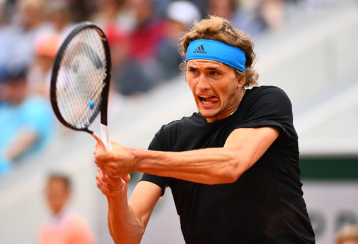 Alexander Zverev in Paris