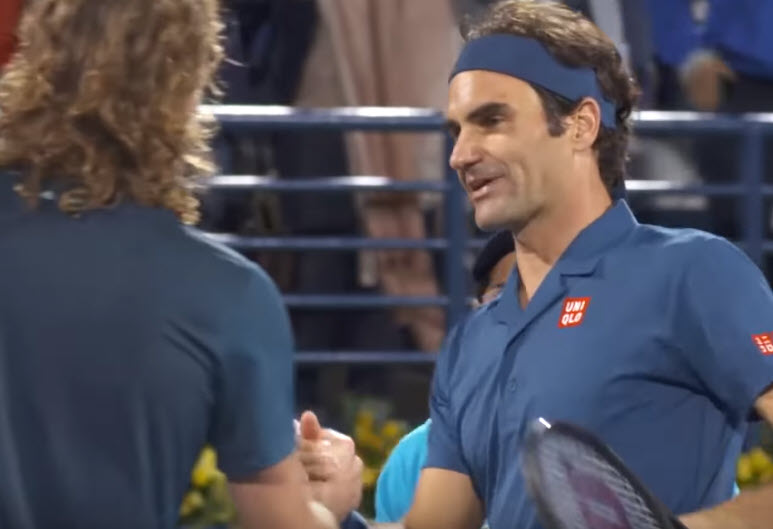 Federer and Tsitsipas