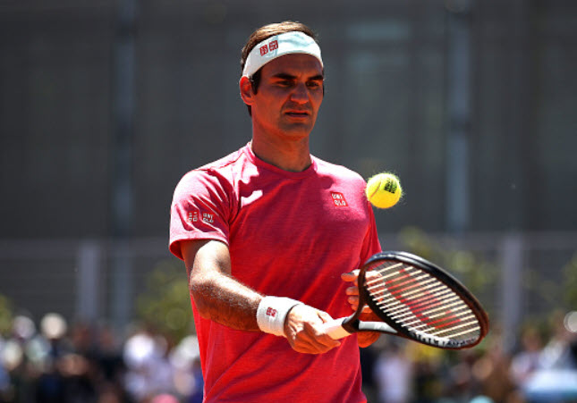 Federer in Madrid