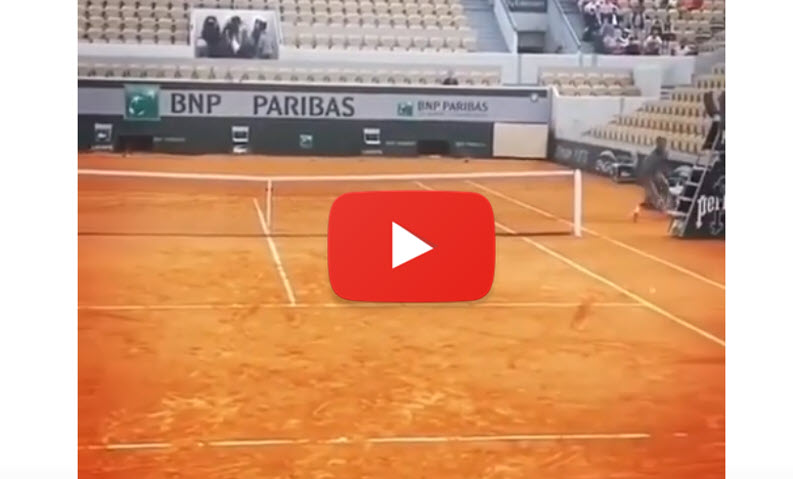 Impossible point by Monfils