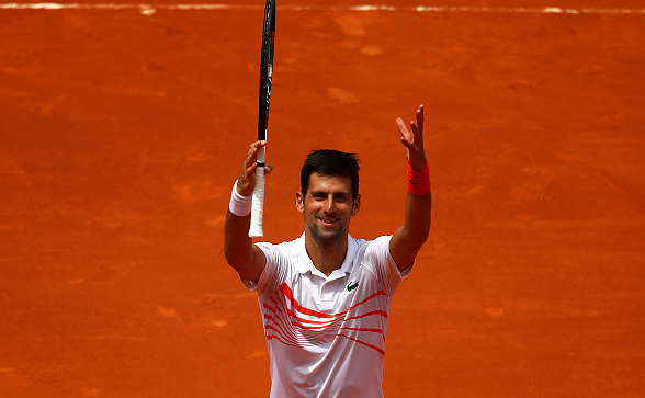 Novak Djokovic in Madrid