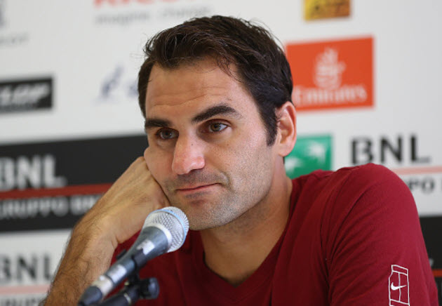 Will Federer play in Rome?