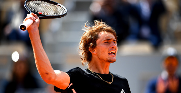 Frustrated Zverev battles hard to beat Millman in the 1st round of the