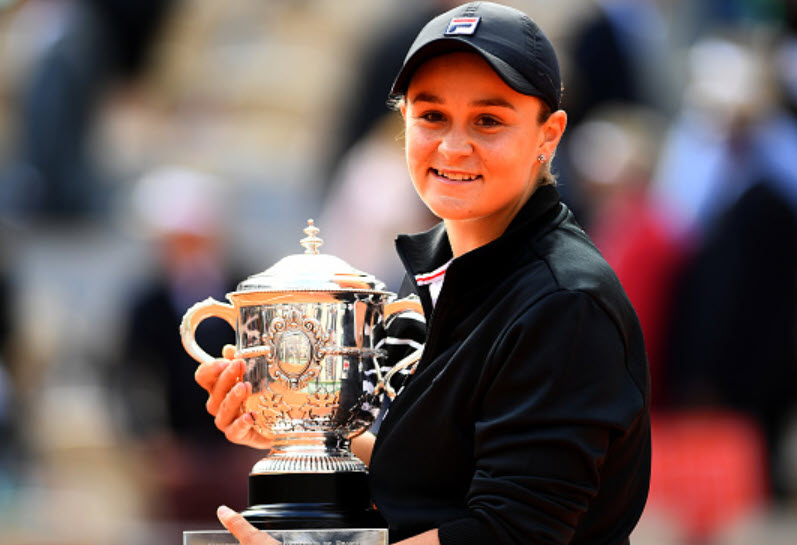 Ashleigh Barty Wins The French Open Title Tennis Tonic News Predictions H2h Live Scores