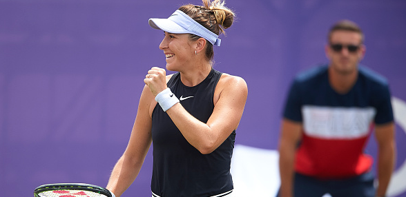 Bencic beats Anisimova to advance in the semifinals of the Mallorca Open