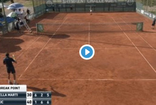 Craziest racket smashing in history