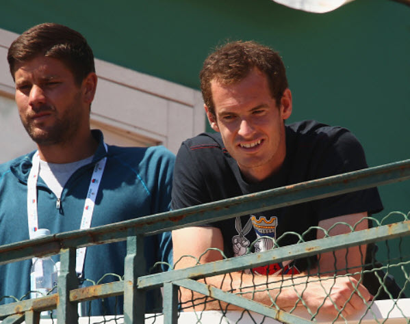 Dani Vallverdu and Andy Murray