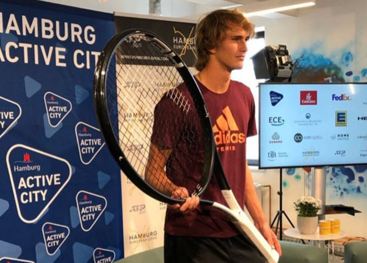 HAMBURG. Alexander Zverev happy to be back and sleep in his child's bed ...