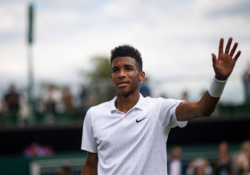 Felix Auger Aliassime in London Felix Auger Aliassime in London