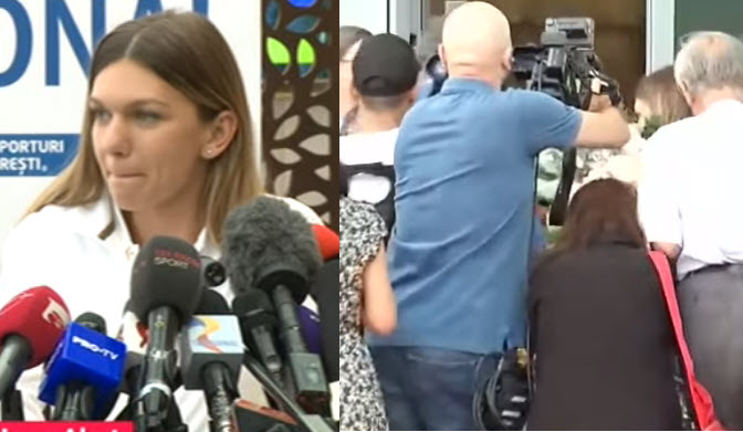 Simona Halep in Bucarest