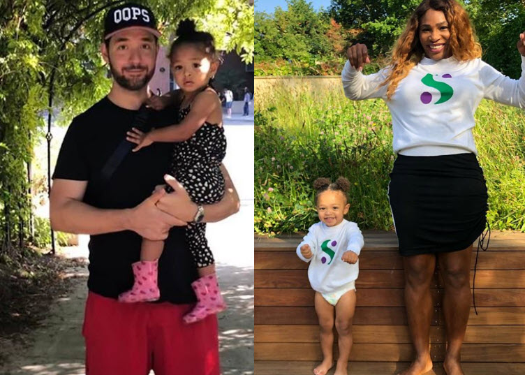 37+ Serena Williams And Her Husband And Daughter Pics ...
