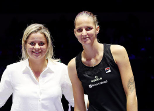 Clijsters and PLiskova