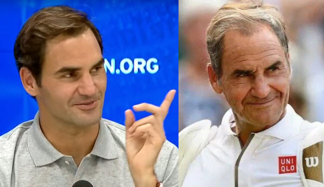 Federer at 70 years old
