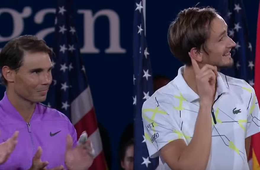 Medvedev Receives Standing Ovation During Us Open Ceremony. Video 