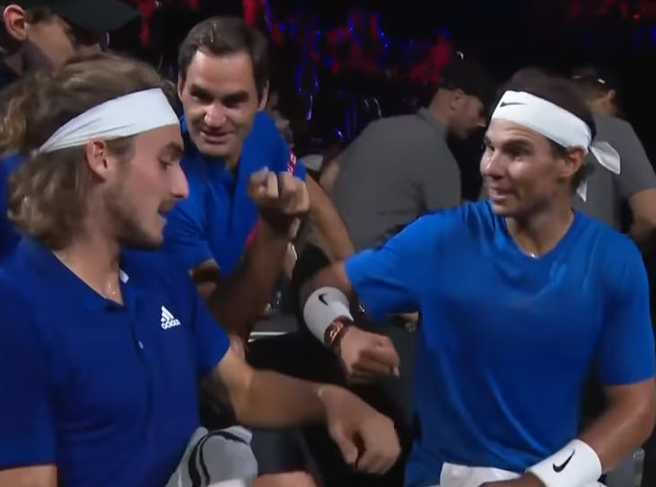 Nadal Tsitsipas Federer Nadal Tsitsipas Federer