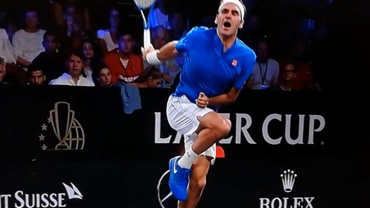 FUNNY REACTION. Federer hit over there... during his Laver Cup match -  Tennis Tonic - News, Predictions, H2H, Live Scores, stats