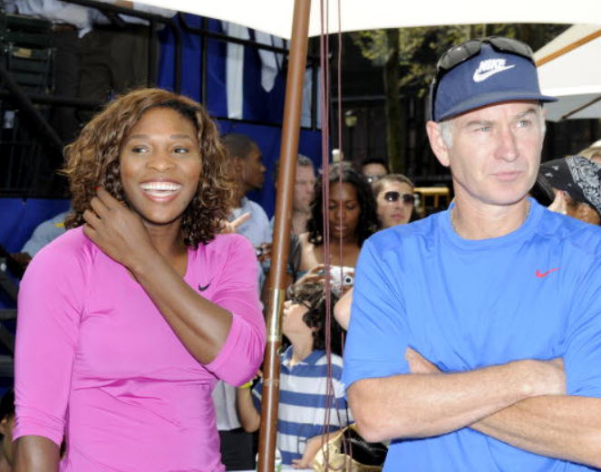 Serena Williams John McEnroe