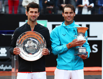 Djokovic and Nadal Djokovic and Nadal