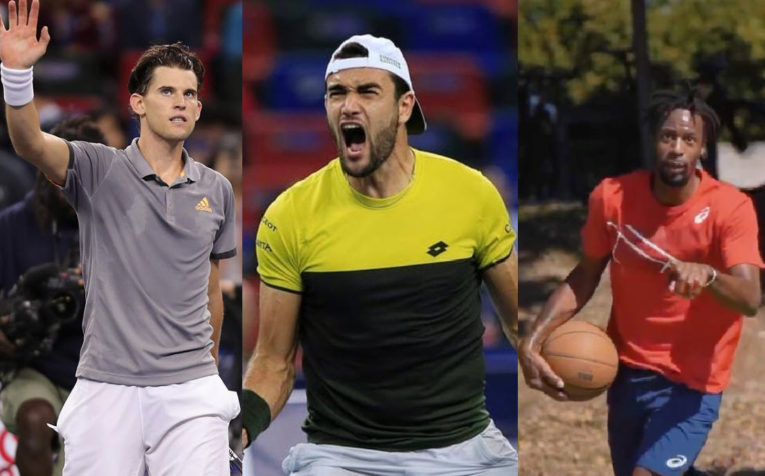 Thiem Berrettini Monfils