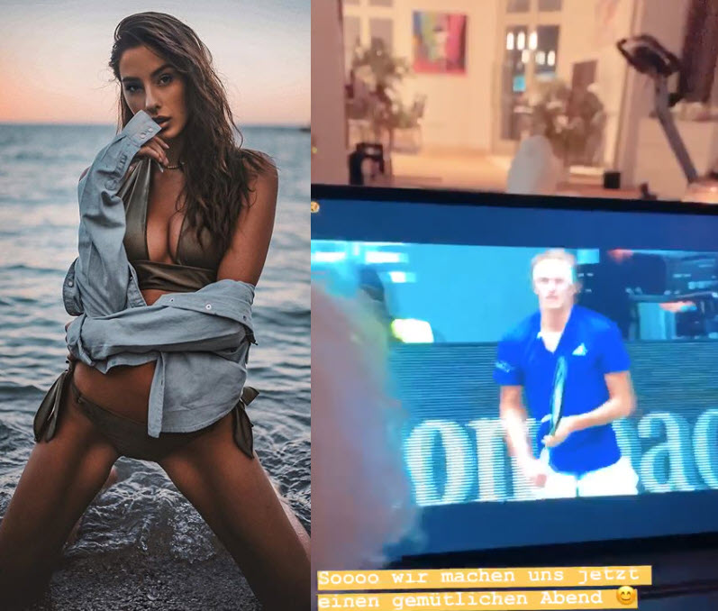 renda Patea and Sascha Zverev