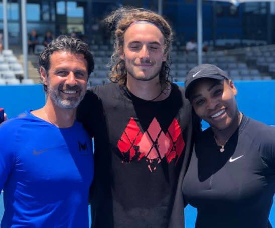 Stefanos Tsitsipas Happy For The Support Of Serena Williams Coach Patrick Mouratoglou Tennis Tonic News Predictions H2h Live Scores Stats