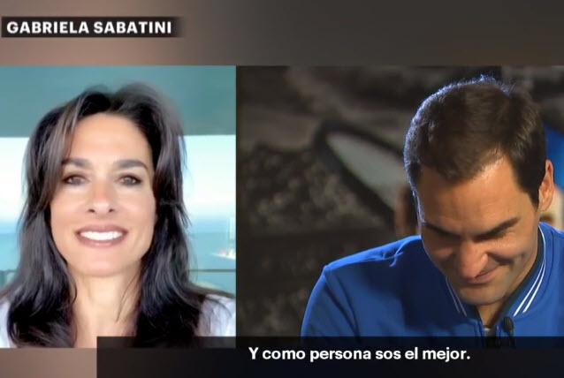 Gabriela Sabatini Sends Lovely Message To Federer When He Is In Argentina Video Tennis Tonic News Predictions H2h Live Scores Stats