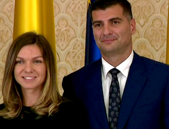 Simona Halep and boyfriend Iuruc