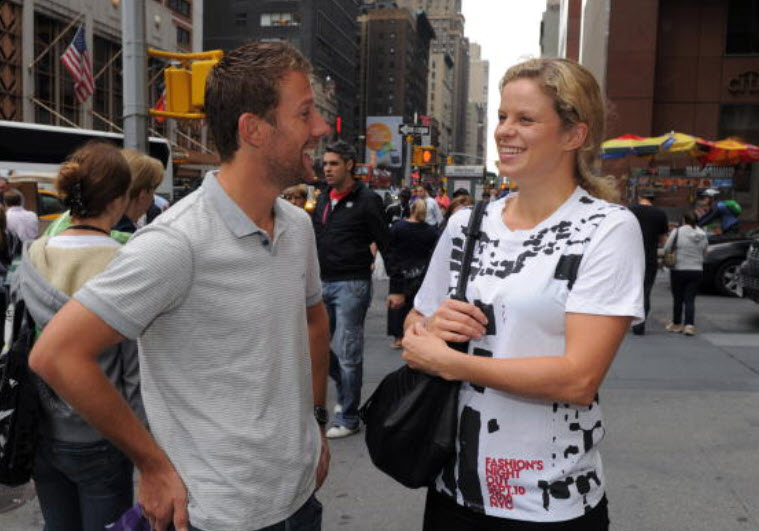 Fissette and Kim Clijsters Fissette and Kim Clijsters