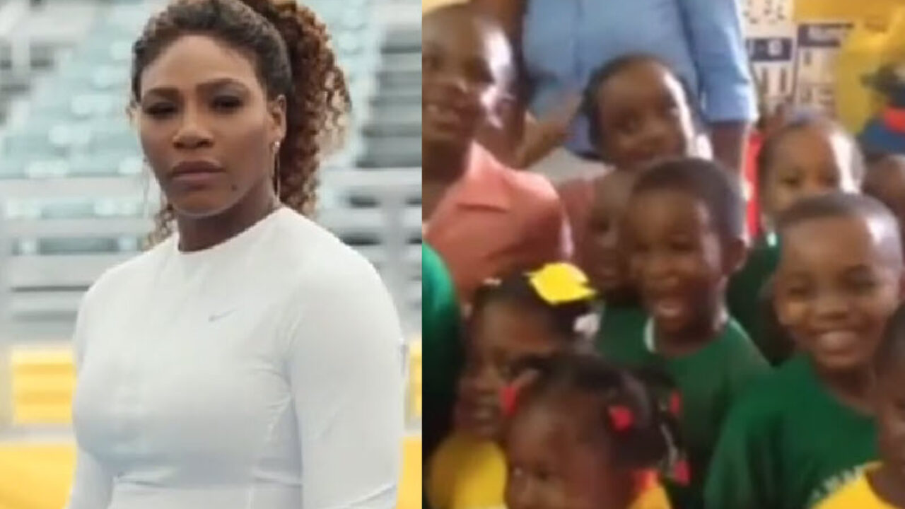 Serena Williams Builds Schools in Jamaica, Africa - Heart & Soul
