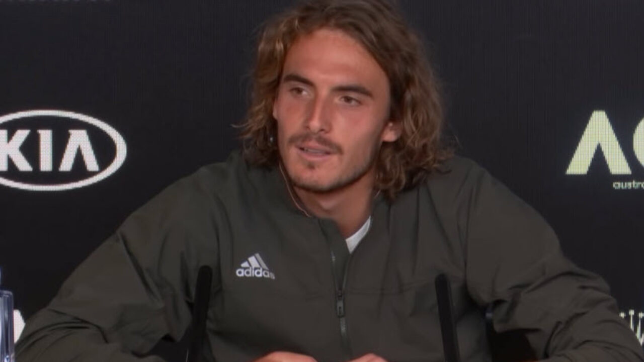 Tsitsipas on struggling with his lungs for the Melbourne air