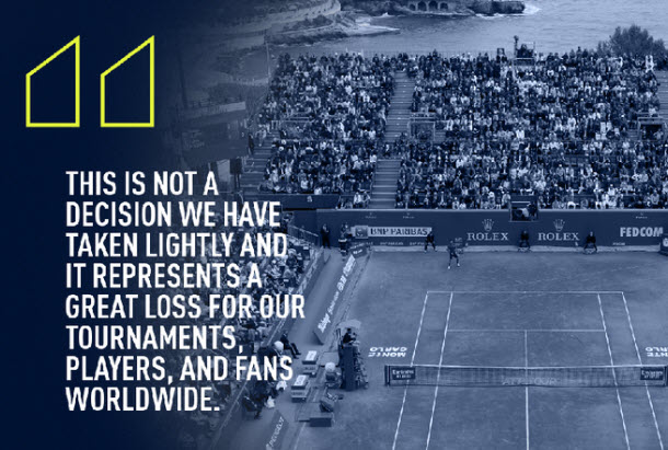 ATP cancelled for 6 weeks