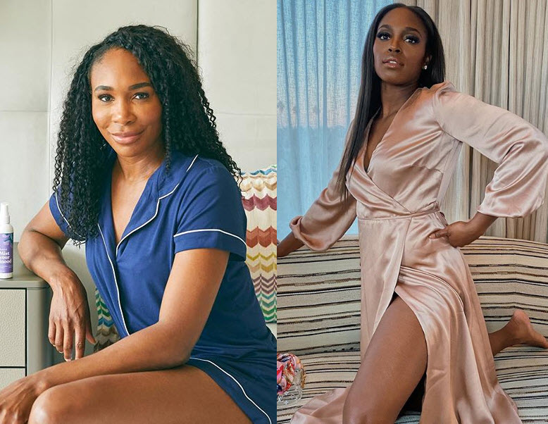 Venus Williams and Sloane Stephens Venus Williams and Sloane Stephens