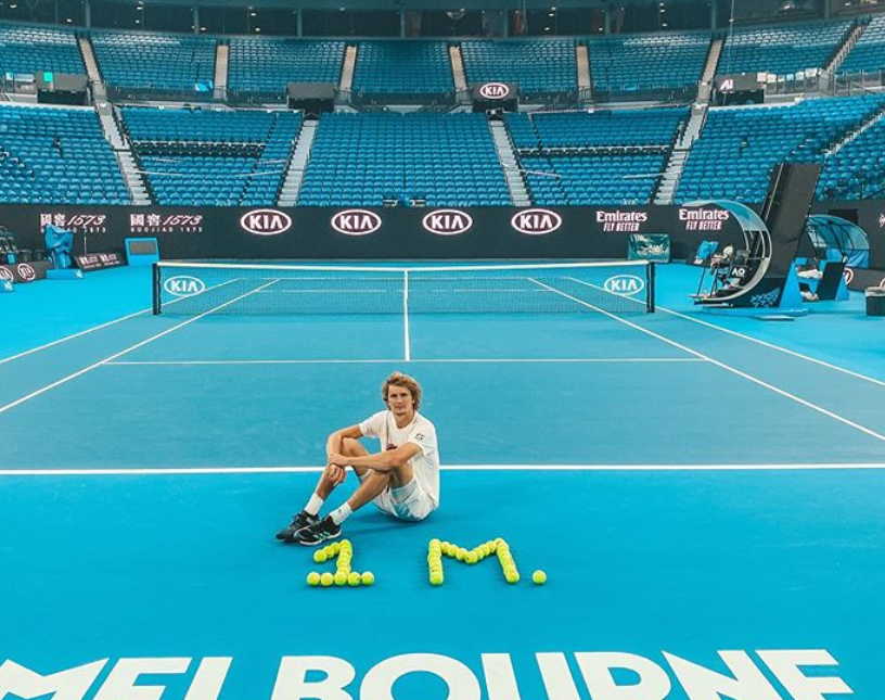 Zverev playing without fans