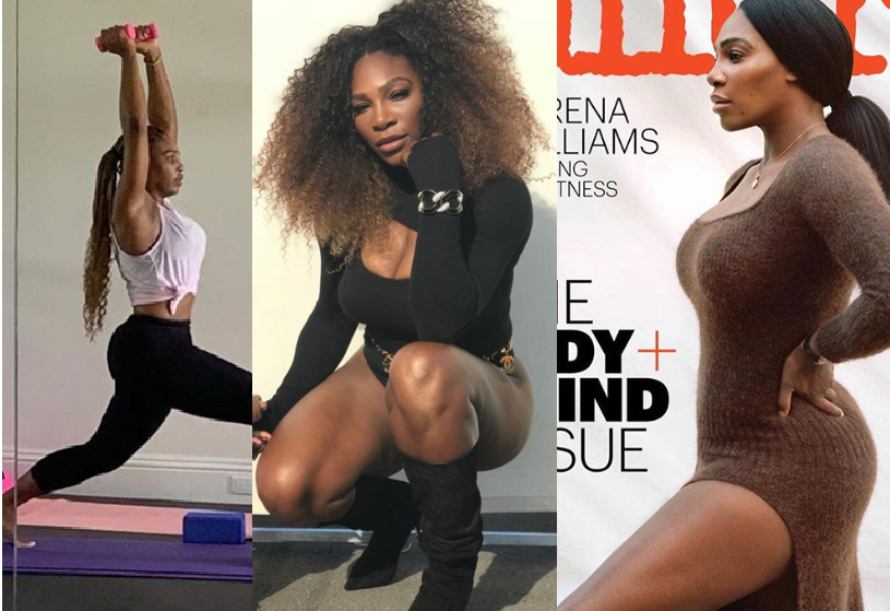 Serena Williams working out Serena Williams working out