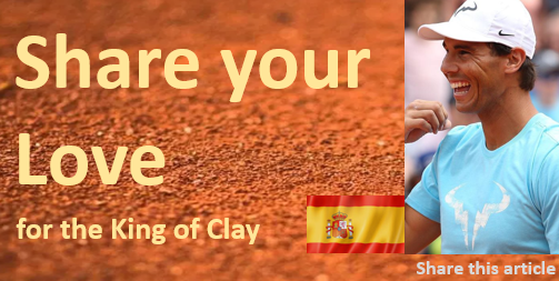 Share love for Rafael Nadal
