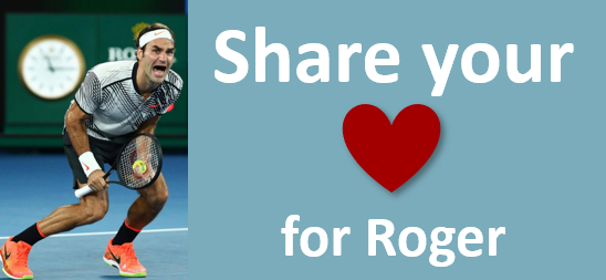 Share the love for Federer