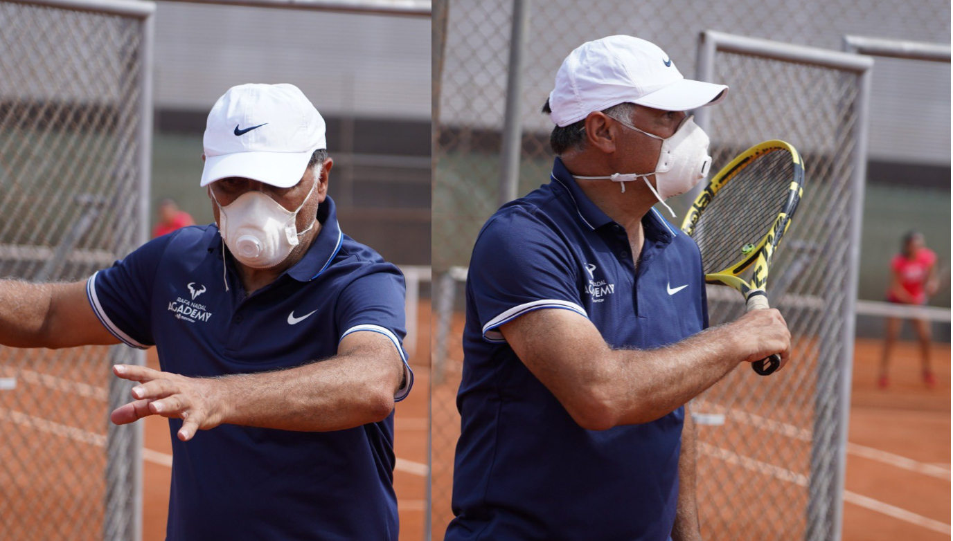 Tennis is back at the Rafa Nadal Academy, and Uncle Toni..