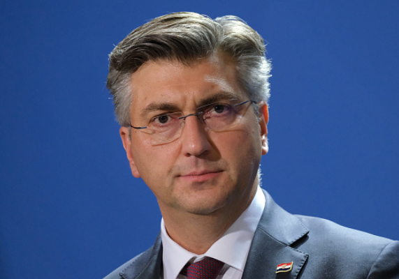 Croatian Prime Minister Andrej Plenkovic