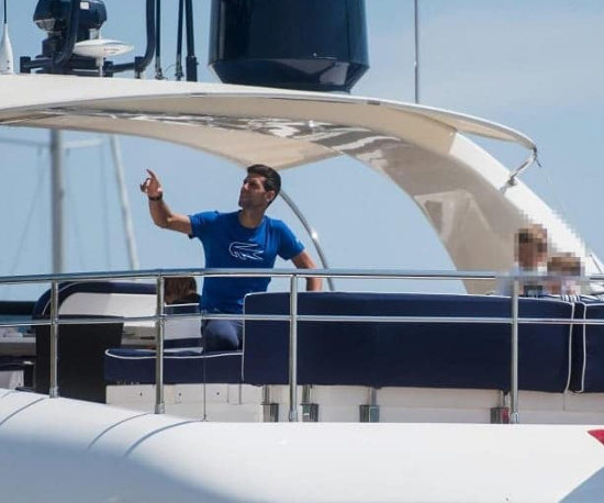 Djokovic enjoys lovely time with his wife Jelena and children in Zadar ...