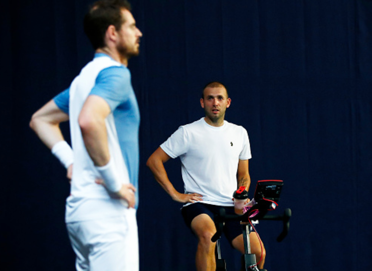 Andy Murray And Daniel Evans Andy Murray And Daniel Evans