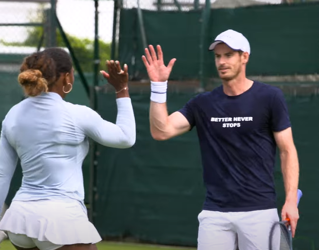 Hot Shots: Family affairs for Andy Murray, Serena Williams and