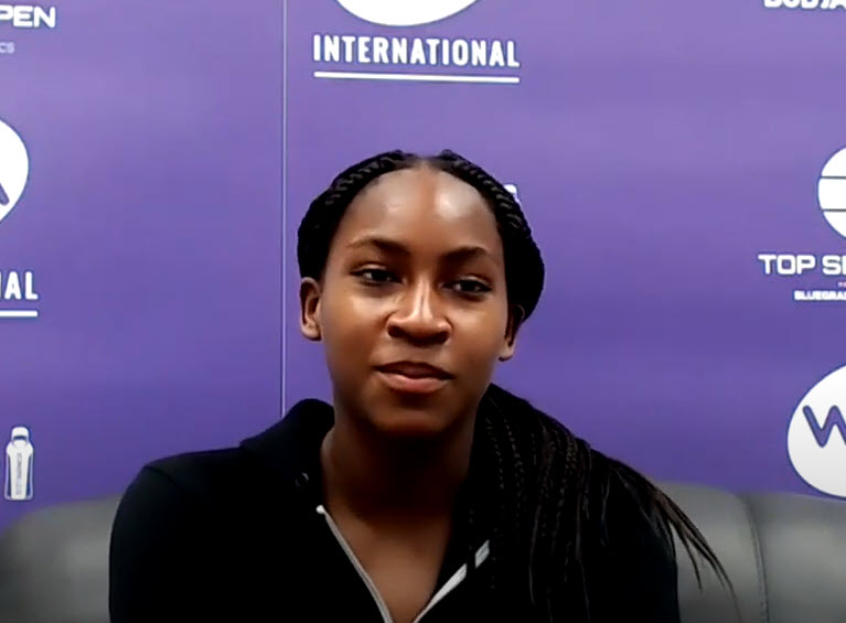 Coco Gauff talks about her activism in Lexington. VIDEO - Tennis Tonic ...