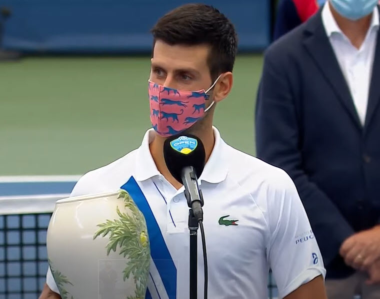 Novak Djokovic Wins Cincinnati