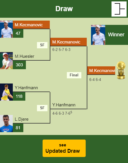 Miomir Kecmanovic Draw info