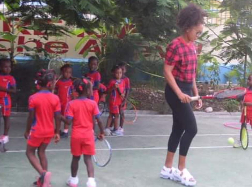 Tennis champion Naomi Osaka visits Haiti, her father's homeland - The  Caribbean Camera