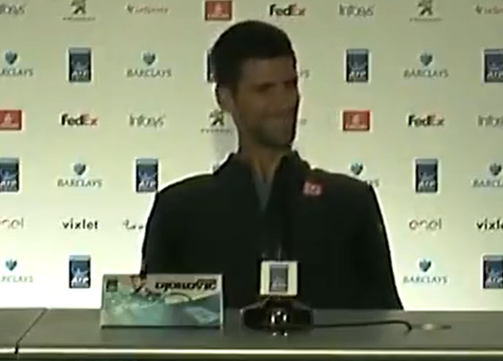 Novak Djokovic About Not Defaulting Novak Djokovic About Not Defaulting