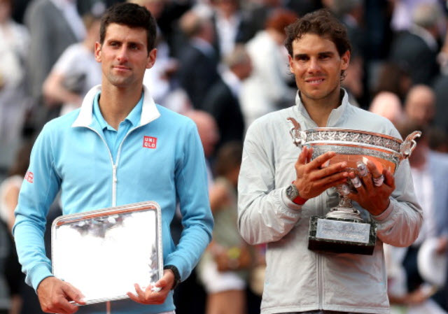 Novak Djokovic And Rafael Nadal At The French Open Novak Djokovic And Rafael Nadal At The French Open