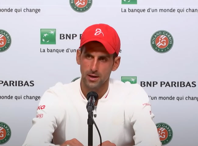 Djokovic explains why his drop shots can be great vs ...